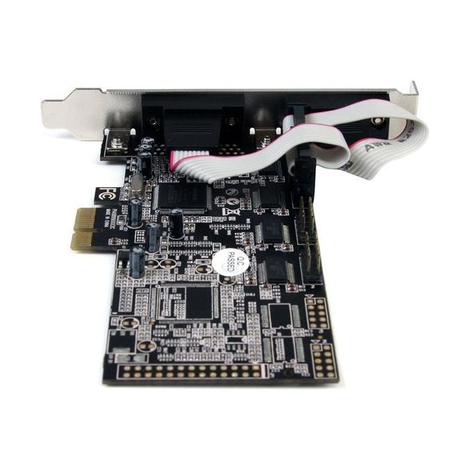 StarTech Scheda seriale PCI Express nativa a 4 porte RS-232 con 16550 UART