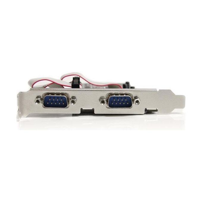 StarTech Scheda seriale PCI Express nativa a 4 porte RS-232 con 16550 UART