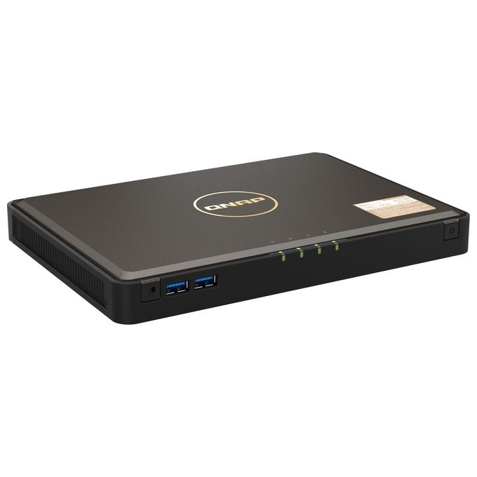 Qnap TBS-464 Nas 4-Bay M.2 Pcie Ssd Nasbook Intel