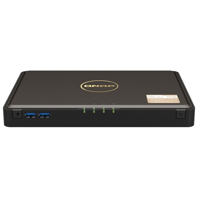 Qnap TBS-464 Nas 4-Bay M.2 Pcie Ssd Nasbook Intel