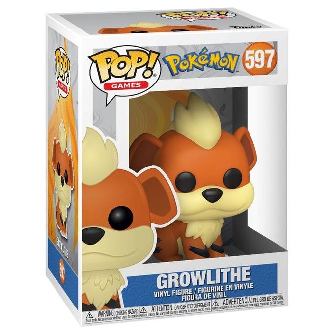 Funko Pop! Games Pokemon Growlithe 597