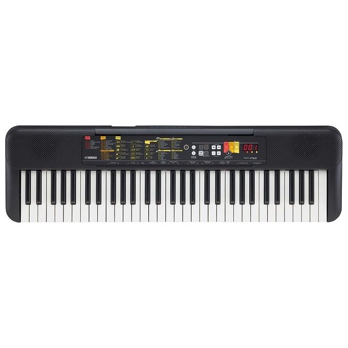 Yamaha PSR-F52 Tastiera Digitale 61 Tasti, 136 Voci, 32 Note Polifonia, Nero
