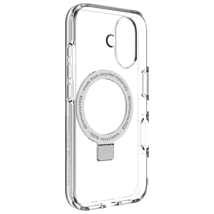 DBramante 1928 Cover Iceland Ultra D3O per iPhone 16 Clear