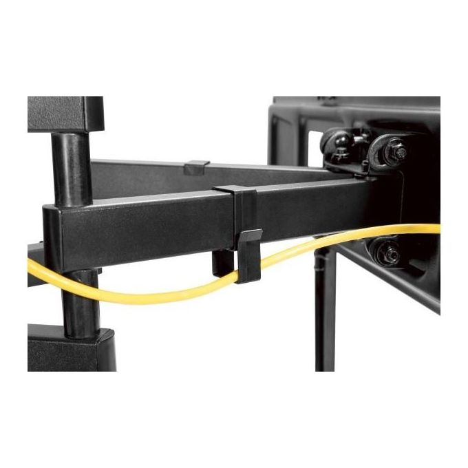 Nuova Video Suono Supporto Lcd N-124 a Pantografo Doppio Braccio Orientabile Inclinabile Max 75