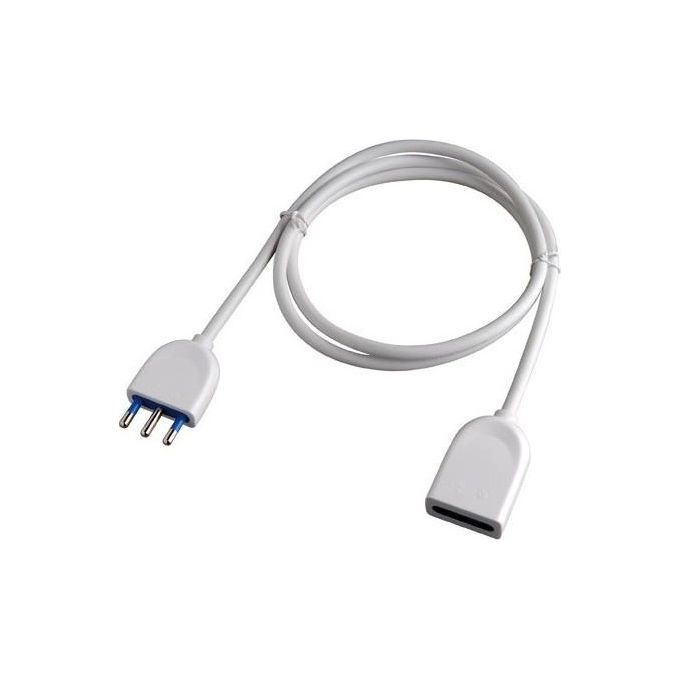 Nuova Video Suono Prolunga Elettrica 5mt 3 Cavo 3x1.5mm Spina 2P + T 16A-Presa 2P + T 10-16A