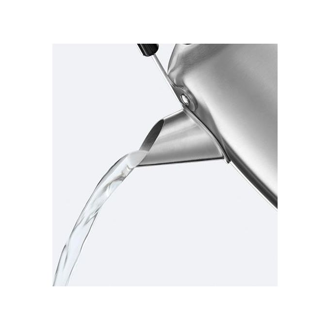 Russell Hobbs Stylevia – Bollitore elettrico 1.7 L, Potenza 2200 W, Corpo in acciaio inox, Sistema di sicurezza autospegnimento, Funzioni: bollitura rapida e indicatore livello acqua, Colore Inox