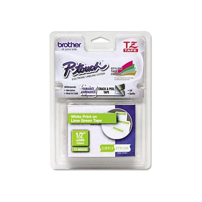 Brother Laminato Opaco 12mm Bianc Grigio ch