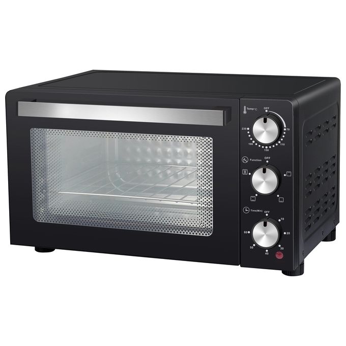 Melchioni Devil 23 Forno Elettrico 23 Litri Nero Termostato Regolabile Timer Ventilato