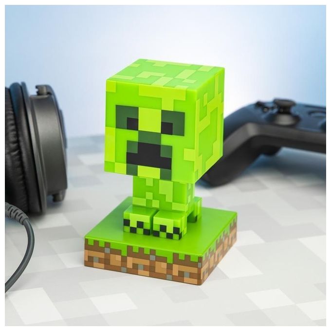 Paladone Lampada Minecraft Creeper Icon Light 11cm