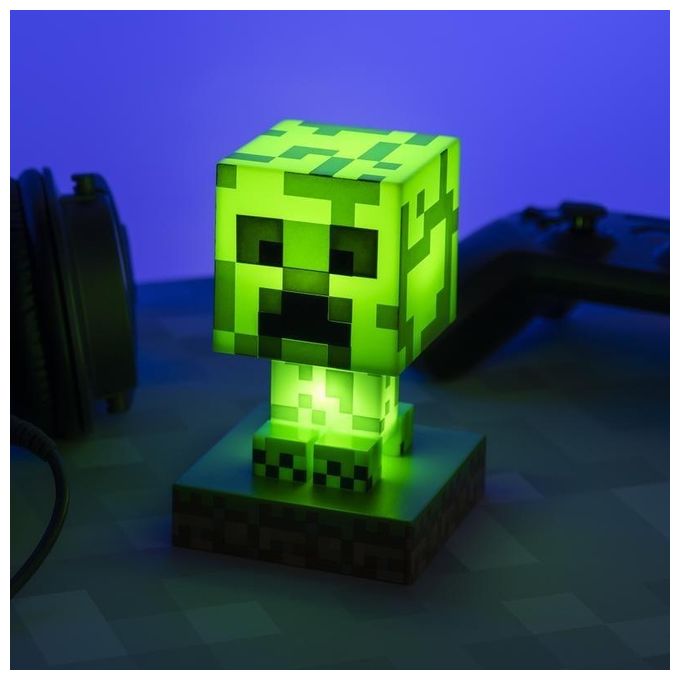 Paladone Lampada Minecraft Creeper Icon Light 11cm