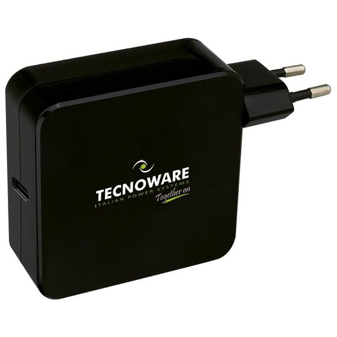 Tecnoware FAU17704 Caricabatterie per Dispositivi Mobili Nero Interno