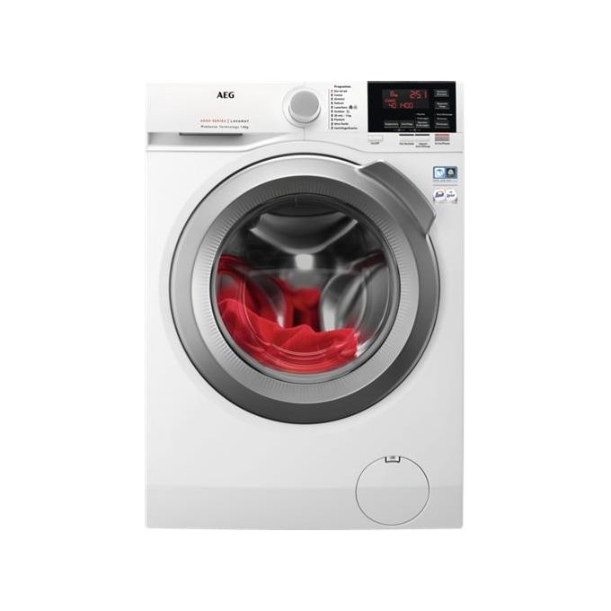 AEG L6FEG845 Serie 6000 Lavatrice Carica Frontale ProSense Classe energetica B Capacita' di carico 8 Kg Centrifuga 1400 giri Motore Inverter