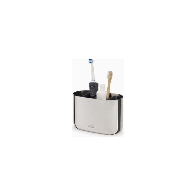 Joseph Joseph EasyStore Luxe Supporto Grande Spazzolino Inox