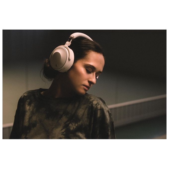 [ComeNuovo] Yamaha YH-E700A Cuffie Over-Ear Wireless Bluetooth Cuffie Senza Fili con Cancellazione Attiva Avanzata del Rumore Chiamate e Assistenza vocale a Mani Libere Bianco