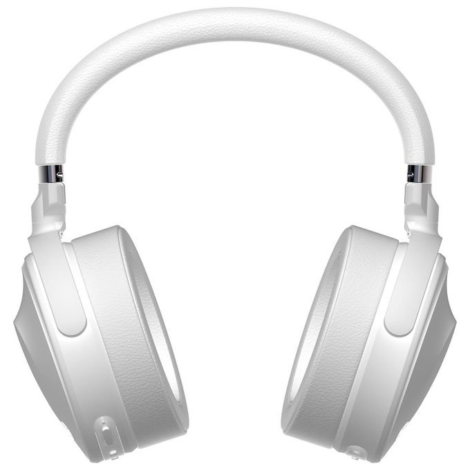 [ComeNuovo] Yamaha YH-E700A Cuffie Over-Ear Wireless Bluetooth Cuffie Senza Fili con Cancellazione Attiva Avanzata del Rumore Chiamate e Assistenza vocale a Mani Libere Bianco