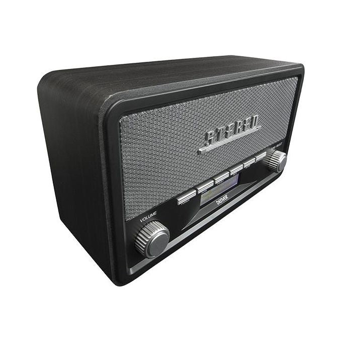 Denver DAB-18 Radio Portatile Analogica e Digitale Grigio Scuro