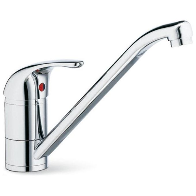 Newform Dream Miscelatore monocomando con bocca girevole in tubolare mezzo ellittico Cromo 2310.21.018