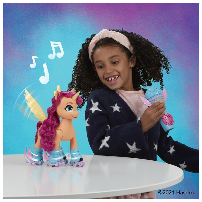 Hasbro Animale Interattivo My Little Pony Sunny Canta e Pattina