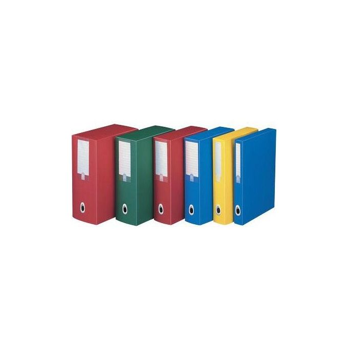 Fellowes Leonardi Scatola Progetto Plus 8 Eko Rosso