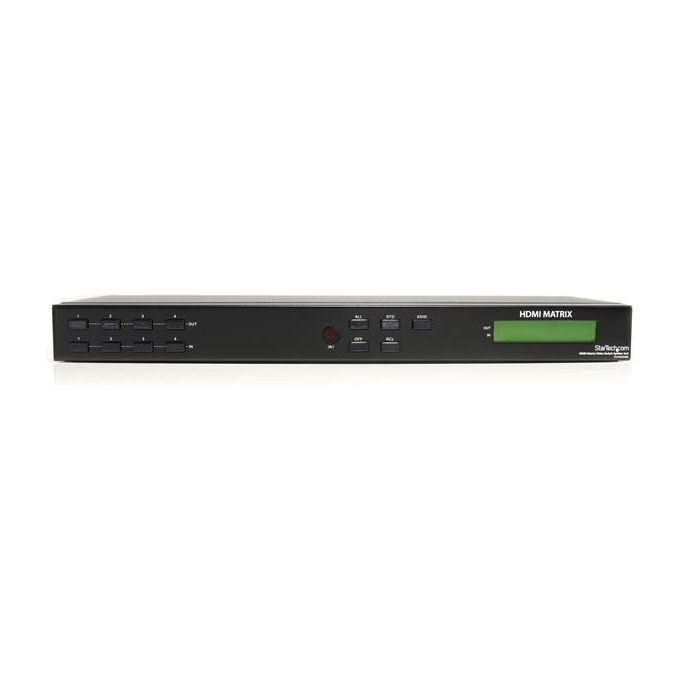 StarTech Sdoppiatore switch video matrice HDMI 4x4 con audio e RS-232