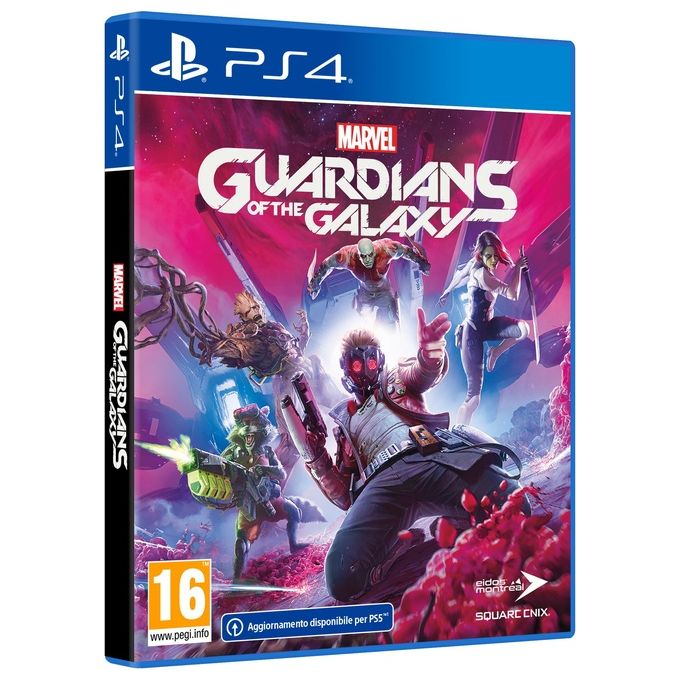 Square Enix Marvels Guardians of the Galaxy per PlayStation 4