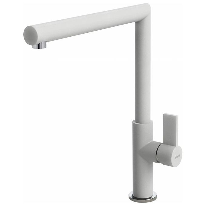 Elleci MGKARE68 Ares Miscelatore monocomando con canna alta girevole Modern Bianco 68