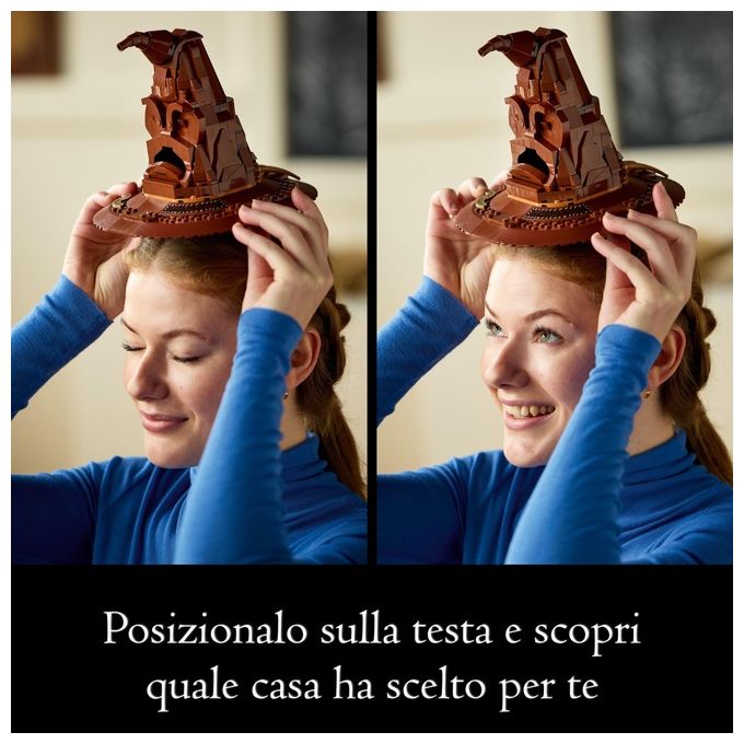 Lego, Il Cappello Parlante di Hogwarts, Set Costruzioni, 561 Pezzi, Harry Potter