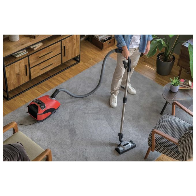 Hoover H-ENERGY 700 HE710HM 011 5 L Aspiratore a Cilindro Secco 850W Sacchetto per la Polvere Tulip Red
