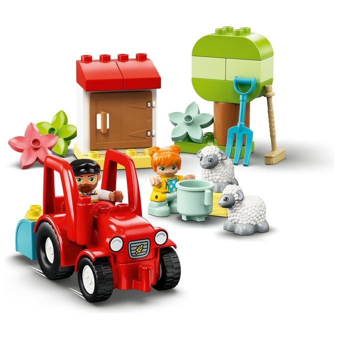 LEGO Duplo Il Trattore della Fattoria e i Suoi Animali