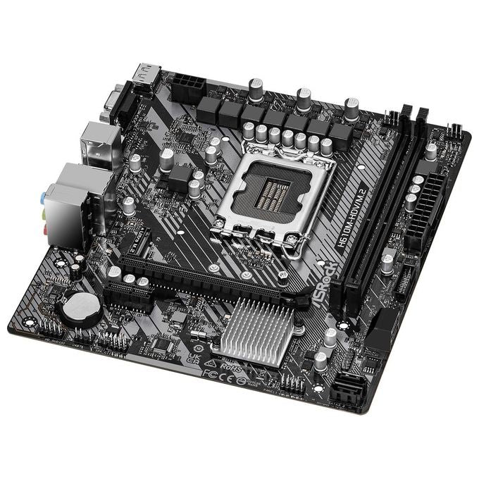 Asrock H610M-HDV-M.2 R2.0 Intel H610 LGA 1700 micro ATX