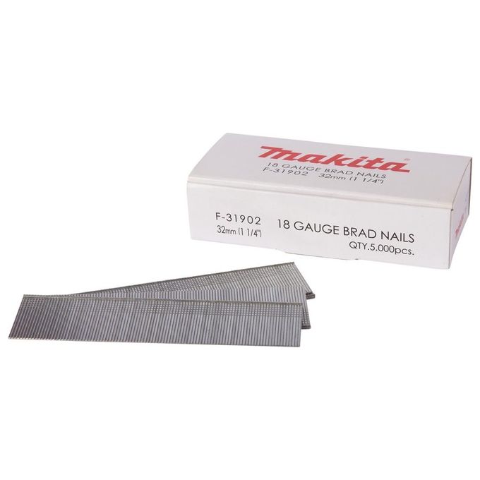 Makita Gauge Brad Nails 1.2x32mm F-31902 5000 Pezzi