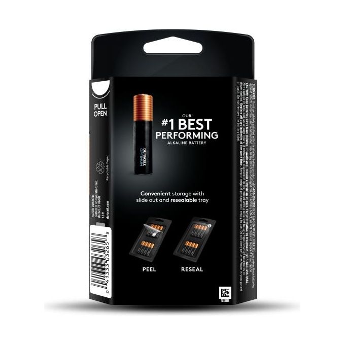 Duracell Confezione 8 Optimum Ministilo AAA