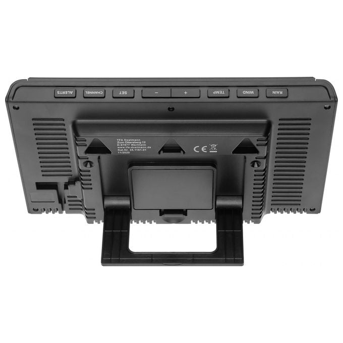 TFA Dostmann 35.1161.01 WEATHER PRO Stazione Meteo Radiocontrollata Nero