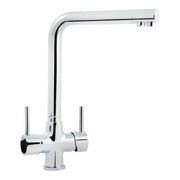 Crolla 4570 CR Tria Miscelatore Monocomando a bocca alta con uscita separata per acqua pura Cromato