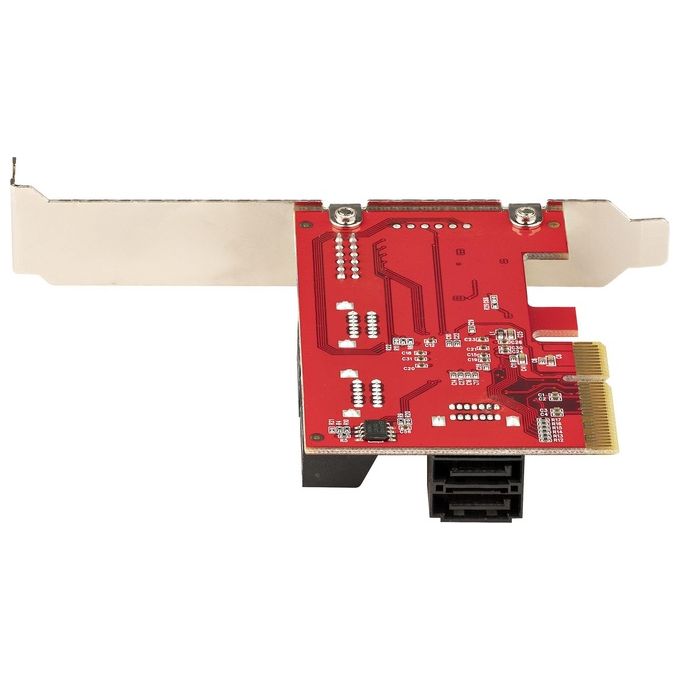 StarTech.com Scheda Pcie 3.0 a Sata 6 Porte Controller Pcie Sata con Asm1166