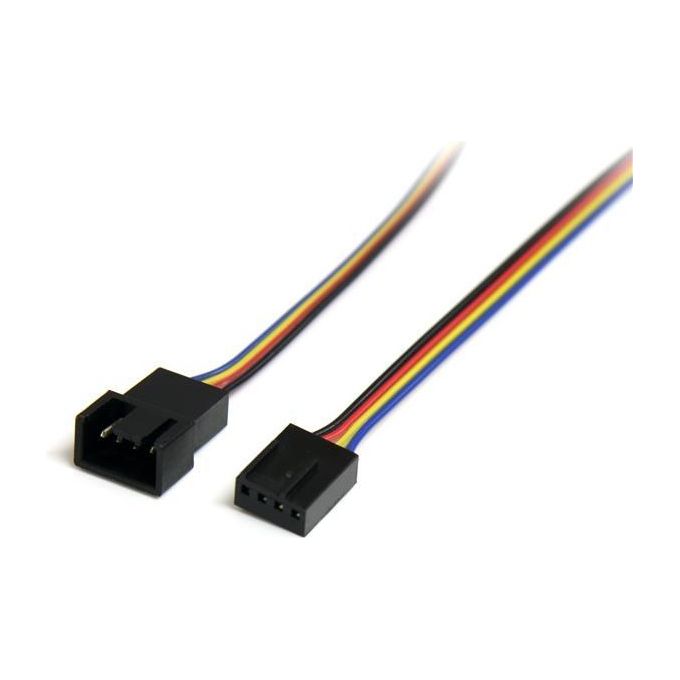StarTech Cavo di estensione per alimentatore ventola 4 pin 12'' - M-F