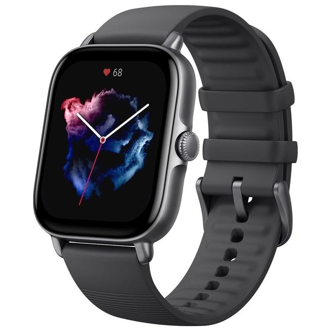 Amazfit GTS 3 1.75'' Amoled GPS Sport Salute Notiche Nero