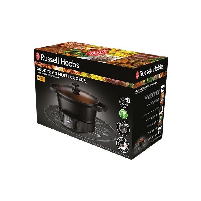 Russell Hobbs Good-to-Go Multicooker 6.5 Litri 8 Funzioni 1000W