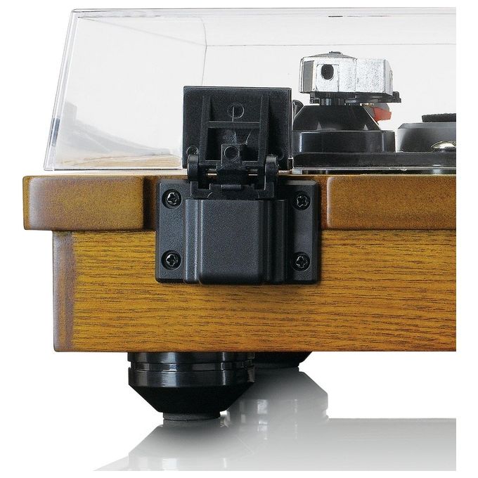 Lenco LS-55WA Giradischi con Altoparlanti Integrati Noce