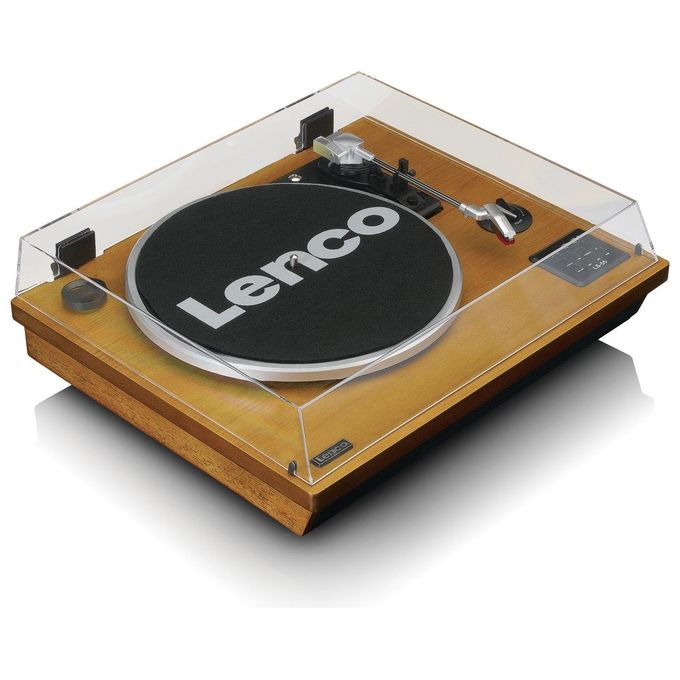 Lenco LS-55WA Giradischi con Altoparlanti Integrati Noce