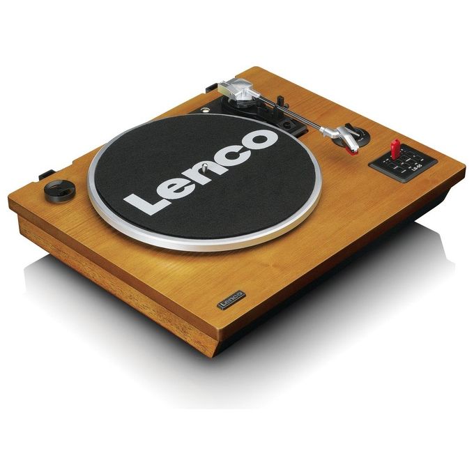 Lenco LS-55WA Giradischi con Altoparlanti Integrati Noce