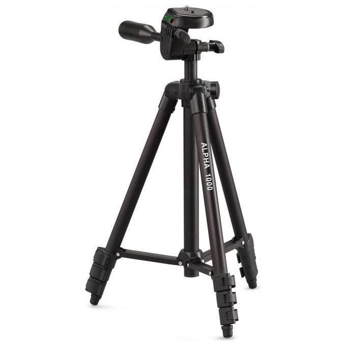 Cullmann Alpha 1000 Mobile BT Supporto per Smartphone Bluetooth 106cm Carico Massimo 1kg Nero