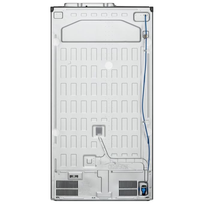 LG GSXV91MCAE - Frigorifero side by side 635 L, 179 cm, Classe E, 39 dB, Total No Frost, InstaView Door-in-Door, UVnano, Wi-Fi, Nero opaco