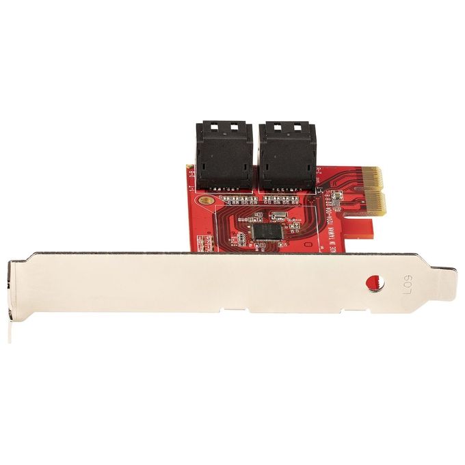StarTech.com Scheda Pcie Sata 4Pt 6gbps Scheda Espansione Pcie Asm1164