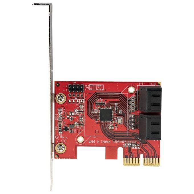 StarTech.com Scheda Pcie Sata 4Pt 6gbps Scheda Espansione Pcie Asm1164