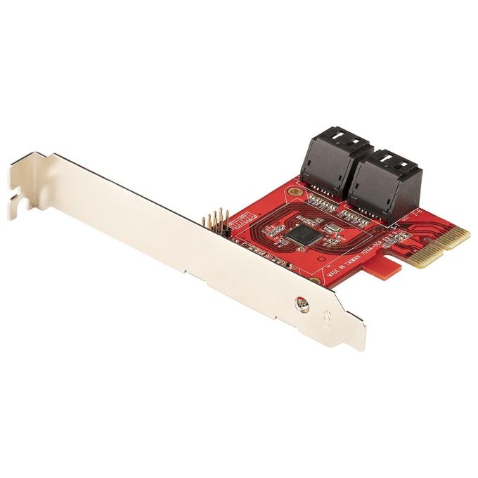 StarTech.com Scheda Pcie Sata 4Pt 6gbps Scheda Espansione Pcie Asm1164