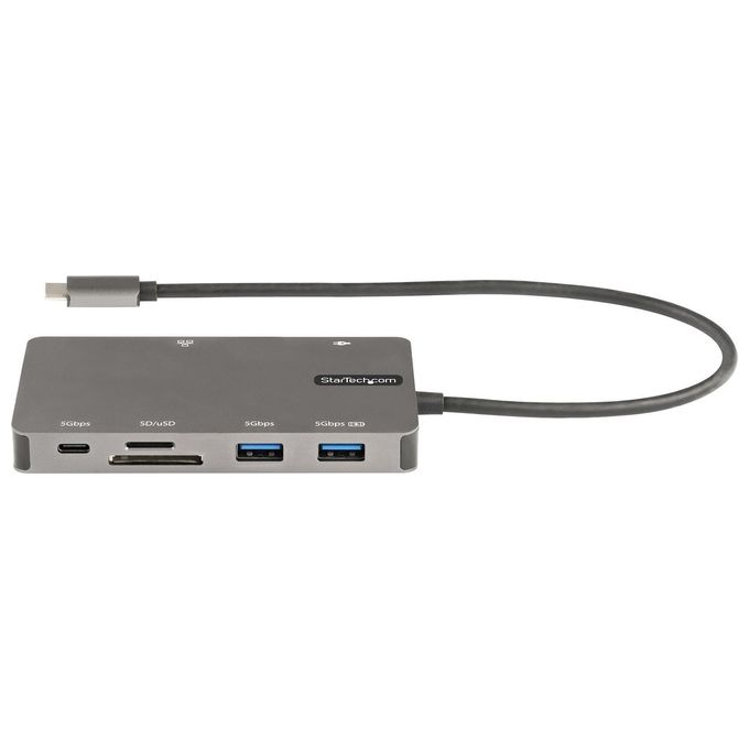 StarTech.com Adattatore Multiporta Usb C Dock da Viaggio Hdmi 4k 30hz O Vga Hub Usb 3.0