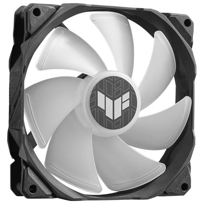ASUS TUF Gaming LC 120 ARGB Dissipatore a Liquido All-In-One, Ventola TUF Gaming da 120mm ARGB, illuminazione ARGB, LGA 1700-1200-1150-1151-1152-1155-1156 e AMD AM4, Nero