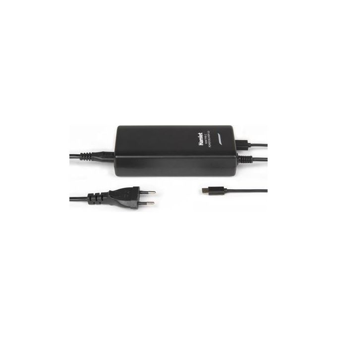 Hamlet XPWNB100PDU Alimentatore per Notebook Usb-C 100W Usb 5V 12W