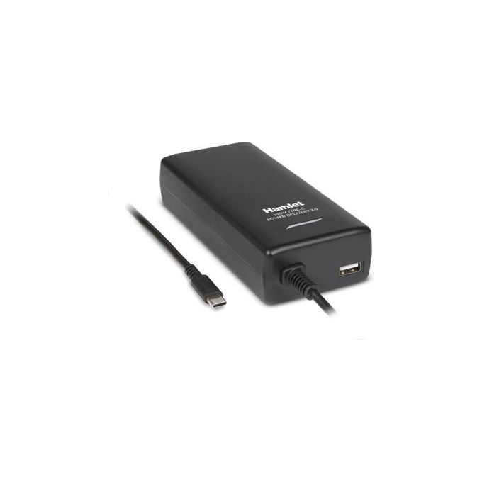 Hamlet XPWNB100PDU Alimentatore per Notebook Usb-C 100W Usb 5V 12W